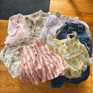 Baby Girl 3-6 Month Spring/Summer Outfit Bundle
